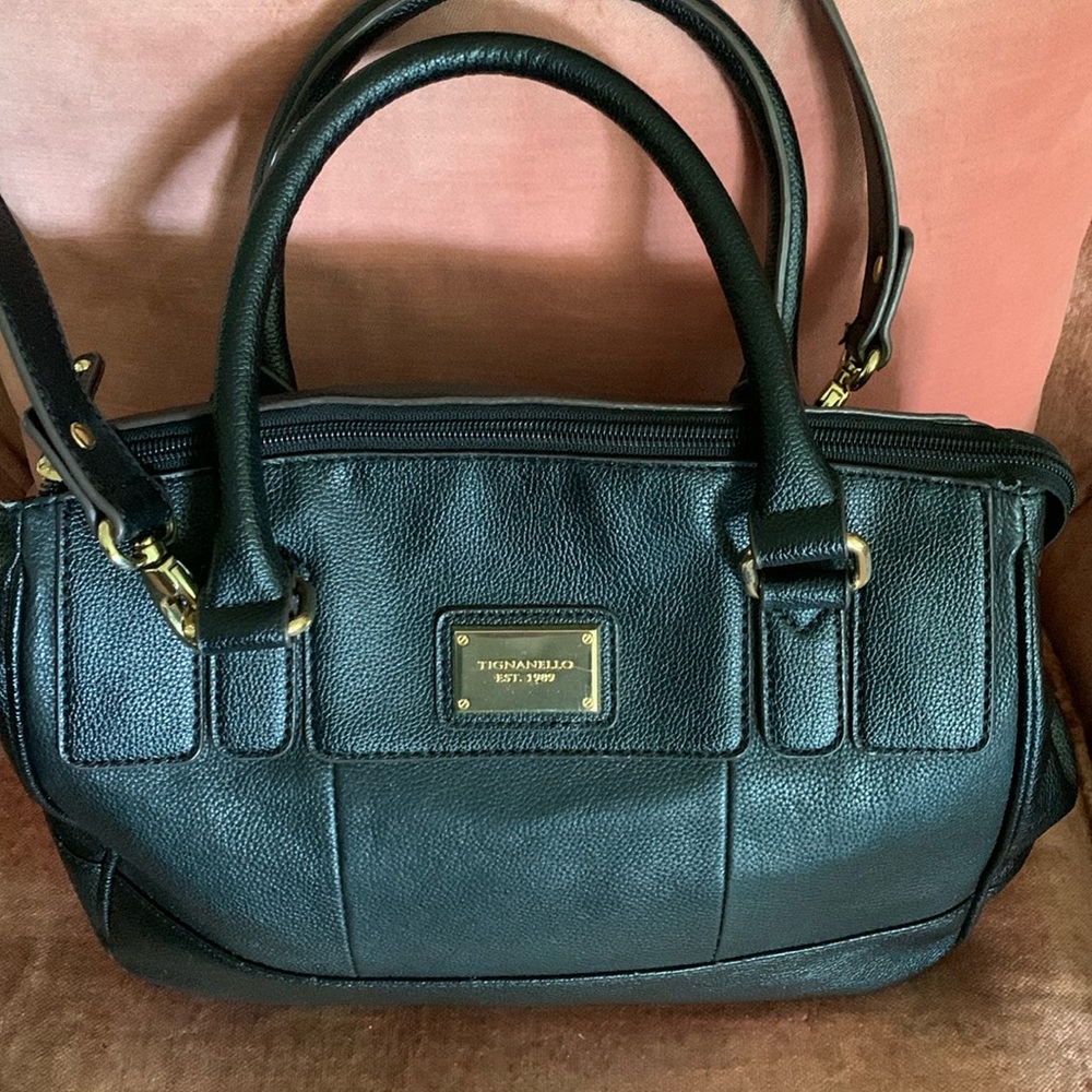 Tiganello leather satchel